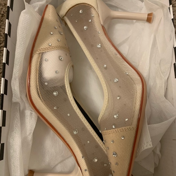 Heels with sparkle brand new - Picture 1 of 1